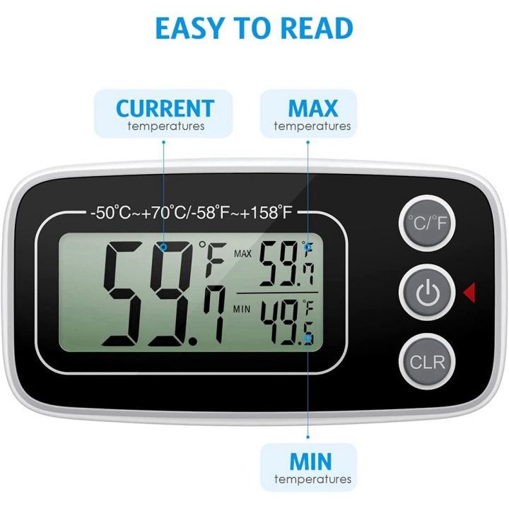 LKPCIGCXM%20Fridge%20Thermometer,%20Digital%20Refrigerator%20Thermometer%20Waterproof%20Fridge%20Freezer%20Thermometer%20Monitor%20for%20Home%201Pcs%20-%20Image%204