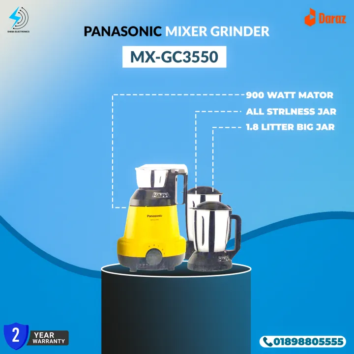 Panasonic%20MX-GC3550%20Mixer%20Grinder%20%E2%80%93%20900%20Watts%20(White)%20Powerful%20Performance,%20Elegant%20Design(Coral%20Blue)%20-%20Image%202