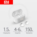 【original-Ready stock+FREE Shipping+COD】Xiaomi X6 TWS wireless bluetooth earbuds True Wireless Earphones With Bluetooth 5.0, Sports Sweatproof.