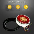 2X Round 4Inch Red/Amber LED Truck Trailer Tail Lights Brake Lights.