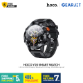 Hoco Y20 Smart Watch 1.53 inch Display Bluetooth Calling BT v5.1 Health and Sports Monitoring IP68 Waterproof Smartwatch.