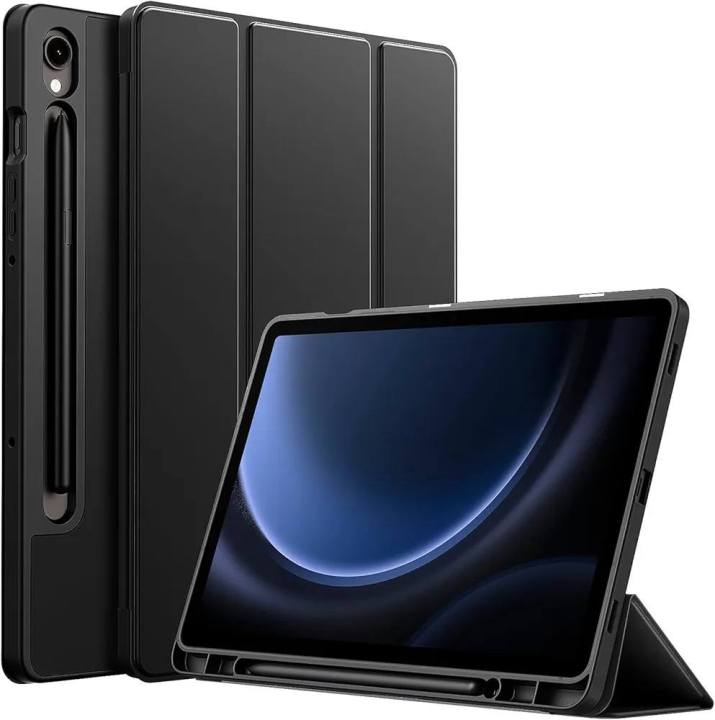 Case%20for%20Samsung%20Galaxy%20Tab%20S10%20FE%20/%20S9%20FE%2010.9-Inch%20with%20S%20Pen%20Holder,%20Soft%20TPU%20Tri-Fold%20Stand%20Protective%20Tablet%20Cover,%20Support%20S%20Pen%20Charging,%20Auto%20Wake/Sleep%20(BLack-Blue)%20-%20Image%202