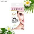 Rong tool, leg body, root uprooting, silk paper, double-sided hair removal, with a set, hair removal wax strip, facial hair removal, TSLM2. 