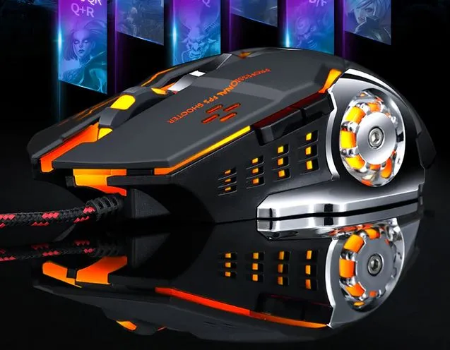 T9%20DPI%20Adjustable%20KEYWIN%20X6%20LED%20Gaming%20Mouse%20-%20Mouse%20-%20Image%204