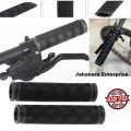 Bike Handlebar Grips, Soft  Rubber (120mm), Bicycle Grip for Bicycle (Black). 