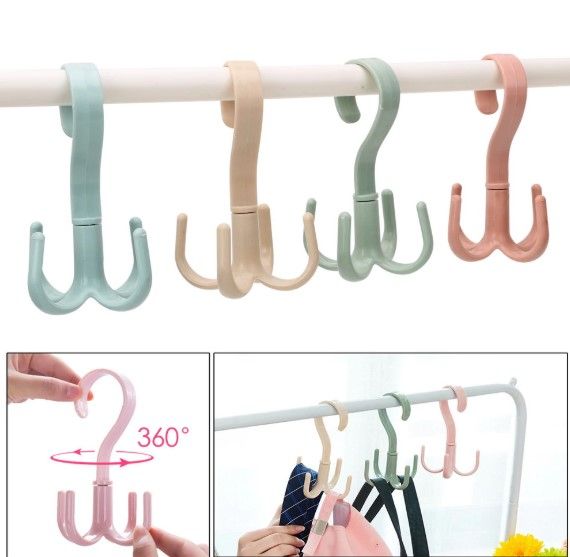 Space-saving%20bag%20Clothes%20rack%20holder%20Clothes%20rack%20Hanger%20360%20degree%20Swivel%20shoes%202pcs%20-%20Image%204