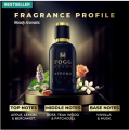 Fogg Scent Xtremo Eau de Parfum for Men | 75ml | Long-Lasting Men's Fragrance | Fresh & Intense Scent with Mandarin, Lemon & Neroli Notes | Gift-Ready Cologne. 