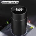500Ml Smart Thermos Water Bottle Led Digital Temperature Display Stainless Steel Coffee Thermal Mugs Intelligent Insulation Cups Black - Coffee Mug. 