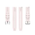 Watch Strap For Amazfit GTS 2e / GTS 2 20mm Silicone Watch Band with Silver Buckle.