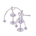 Pendulum Cradle Science Physics Balance Toy Stainless Steel Newton Educational. 