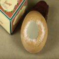 India Mysore Sandal Soap Sandalwood Essential Oil Handmade Soap, Oil Control, Exfoliating Moisten The Skin 150g.