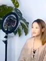 14-Inch Ring Light with Adjustable Stand – Enhance Lighting for Photography and Videos. 