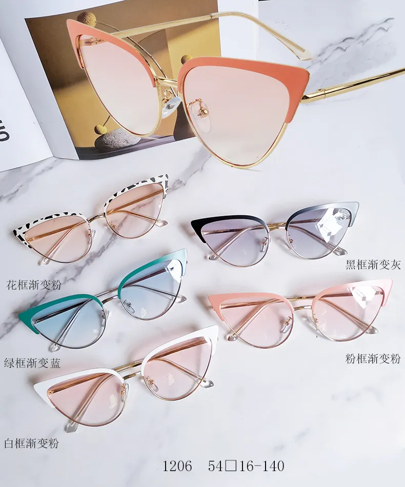 Nem Vintage Cat Eye Sunglasses Fashion Small Frame UV400  display picture 1
