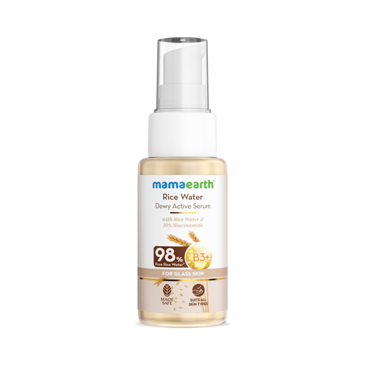 Mamaearth Rice Water Dewy Active Serum - 50ml