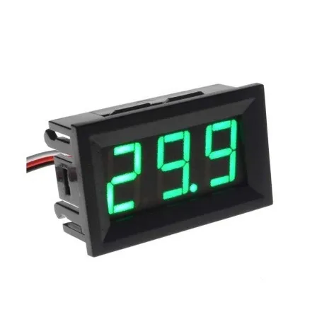 0.56%20Inch%20Green%20-%20Electric%20Vehicle%20Two-lines%20DC%20Voltmeter%20-%20Image%202