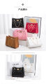 Imported from China Mini Quilted PU Leather Shoulder Bag for Women – Small Size Black Crossbody & Hand Carry Purse | Stylish Daily Use Ladies Bag.