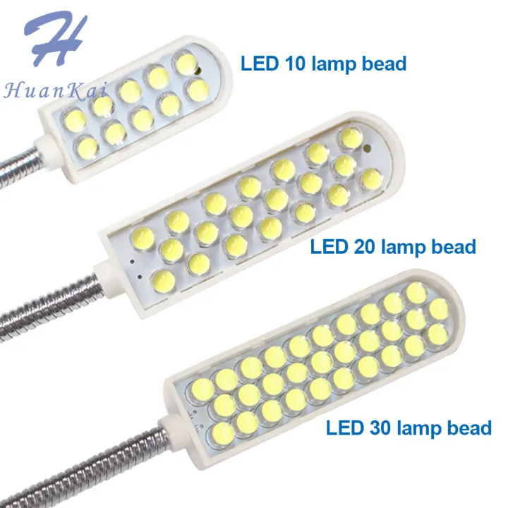 %E3%80%90Hot%20item%E3%80%91%20Huankai%2010/20/30%20LED%20Industrial%20Sewing%20Machine%20Lighting%20Lamp%20Clothing%20Machine%20Accessories%20Work%20Light%20360%C2%B0%20Flexible%20Gooseneck%20-%20Image%207