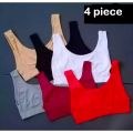 4 Pieces Semis Bra Genji For Womens And Girls. 