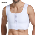 Men's Chest Vest Sweat Chest Bandage Tight-fitting Underwear Body Shaper Corset Support Belt Chest Compression Correct Posture.