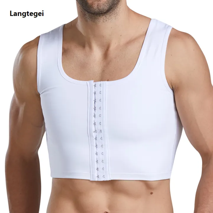 Men's%20Chest%20Vest%20Sweat%20Chest%20Bandage%20Tight-fitting%20Underwear%20Body%20Shaper%20Corset%20Support%20Belt%20Chest%20Compression%20Correct%20Posture%20-%20Image%208