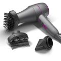 1800W Professional Hair Dryer Hot and Cold Strong Wind Powerful Blower Constant Temperature 1 collecting 2 Air Comb Nozzle 3Gear.
