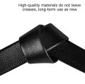 Black High quality Auto Gear Belt For Men - Belt For Men.