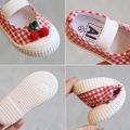 TaoziBaby Girls Square Mouth Polka Dot Canvas Shoes Baby Toddler Shoes Toddler Girl Shoes Kids Fashion. 