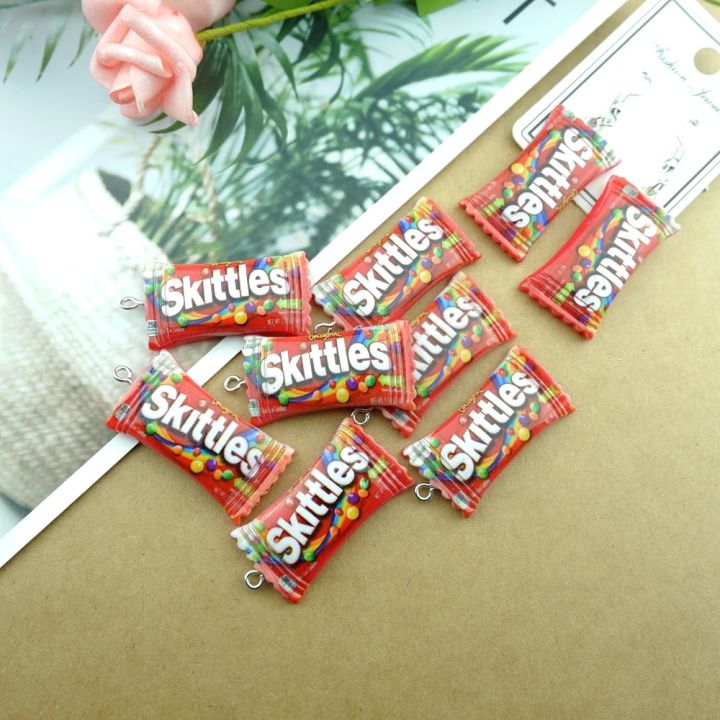 Cute Candy Snacks Charms Bracelets Earring Jewelry Making DIY Pendants Wholesale Bulk