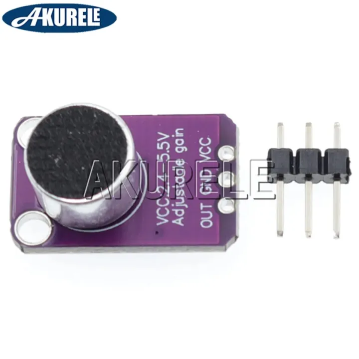 MAX9814%20Microphone%20AGC%20amplifier%20module%20MIC%20Sound%20Voice%20Mitou%20Sensor%20Auto%20Gain%20Control%20Attack%20MAX4466%20for%20Arduino%20CMA-4544PF-W%20-%20Image%206