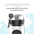 1000ml/32oz Fruit Infusing Infuser Water Bottle Plastic Sports Detox Health black ,BPA-Free Fruit Infusion Sports Bottle. 
