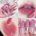 Mini Capsule Shape Glitter Transparent Lip Gloss Crystal Jelly Color-Changing Lipstick Long Lasting Moisturizing Liquid Lipstick. 