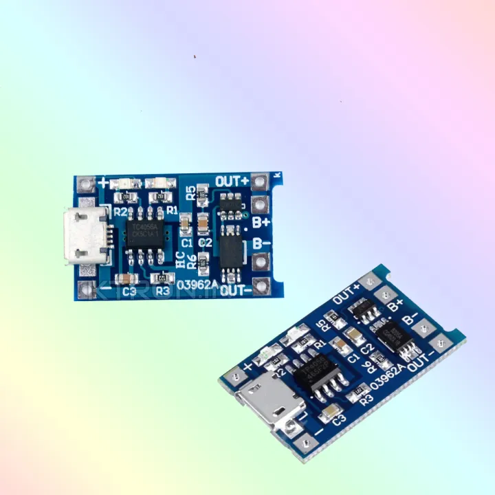 TP%204056%20Micro%20USB%205V%201A%20Dual%20IC%20Charger%20Module%20With%20Protection%20Dual%20Functions%2018650%20Lithium%20Battery%20-%20Efficient%20Charging%20Control%20for%20Lithium%20Batteries%20-%20Image%203