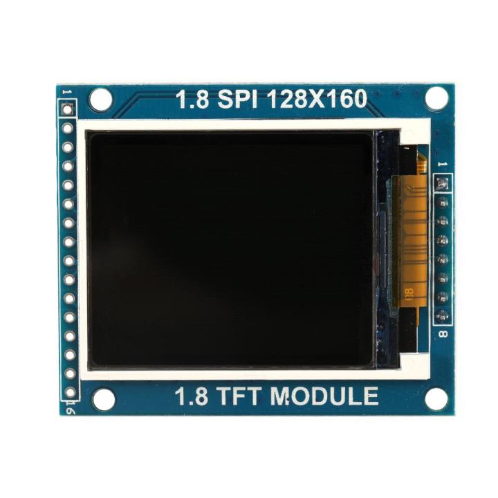 KOGEEK 1.8 Inches TFT Serial Port Display Module with PCB Backplane Compatible with 1602 Interface for Arduino Nano