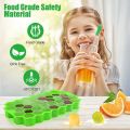 37-Cavity Silicone Ice Cube Tray Ice-making Box.