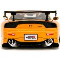 JADA 1:24 JDM TUNERS 1993 Mazda RX-7 Die-Cast Vehicles Alloy Model Car Toys For Gift Collection.