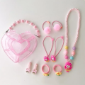 Hairband Set Necklace Bracelet Set Ring Set Creativity DIY Set Ideal Birthday Gifts Children'S Hair Accessories Set.