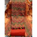 Latest Collection Screen Print Cotton Three Piece 3Pc - 3 Pice Dress.