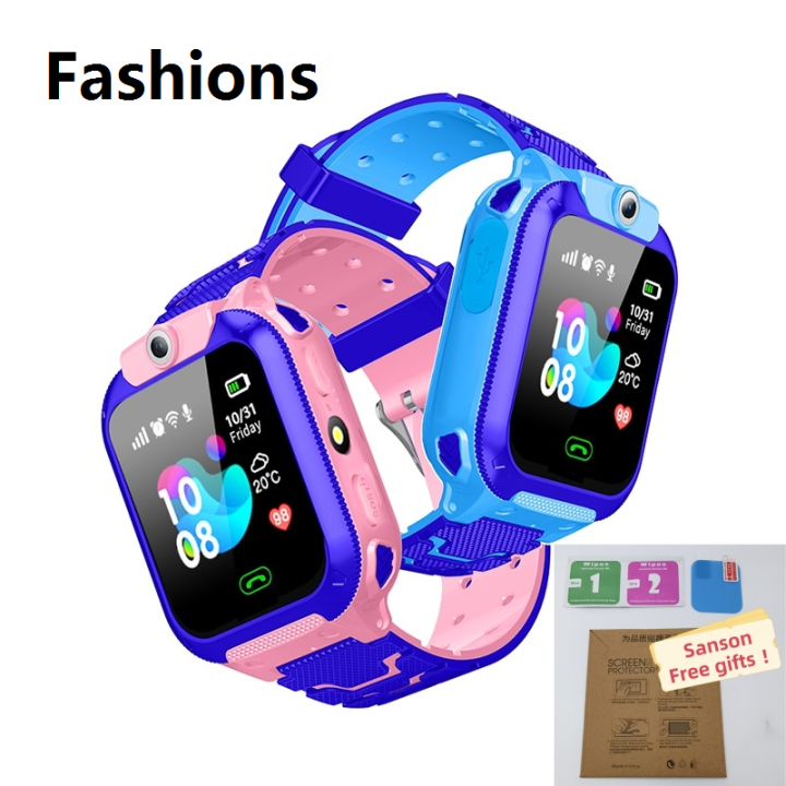 Fashions Kids Smart Watch for Children Real Time Positioning SOS Phone ...