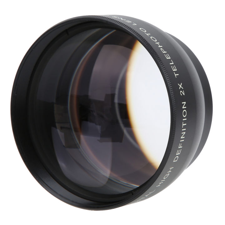 49MM 2X Magnification Telephoto Lens Suitable for All Camera Lenses of 49MM Caliber
