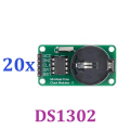 DS1302 Real Time Clock Module Without CR2032 Battery Timing Electronic Components 20Pcs/Set.