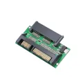HXSJ 1.8in Micro SATA to SATA 2.5 SSD Hard Drive Disk Adapter Card for Laptop Computer Converter Card with Built-in IC Chip. 