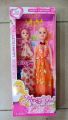 2 in 1 baby barbie doll princess doll charming Hannah montan mother and baby doll. 