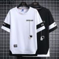 Fake Two-Piece Men 'S Short SleeveTT-shirt Fashion Summer Leisure Men's Half-Sleeve T-shirt Ice Silk Quick-Drying Five Points Half-Sleeved Clothes.