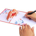 1PC 3D Creative Valentine's Day Greeting Card I LOVE YOU Card Wedding Luxury 3D Love Pop Up Paper Greeting Cards With Envelope. 