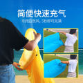 Outdoor Portable Lazy Inflatable Sofa Bed Beach Lounger Pocket Air Sofa Single Sleeping Bag Lunch Break Air Mattress Bed.
