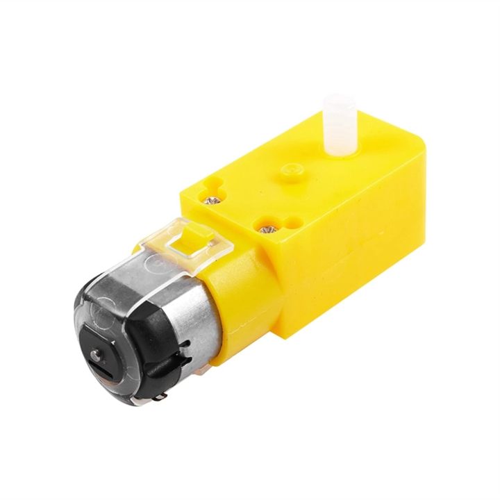 Yellow Gearbox Motor | DC 3V–12V Gear Motor | High Torque Motor for DIY Robot Car, Arduino, Robotics & RC Projects