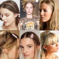 Fried Dough Twist Braid Wig Hair Bands Korean Version Simple Versatile Toothed Non-slip Fishbone Hair Hoops Girls Fashion Hair Ornament.