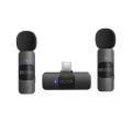 Boya BY-V20 USB-C ports Ultracompact 2.4GHz Wireless Microphone System.