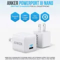 Anker PowerPort III Nano 20W PD Fast Charging USB-C Mini Charger Adapter. 