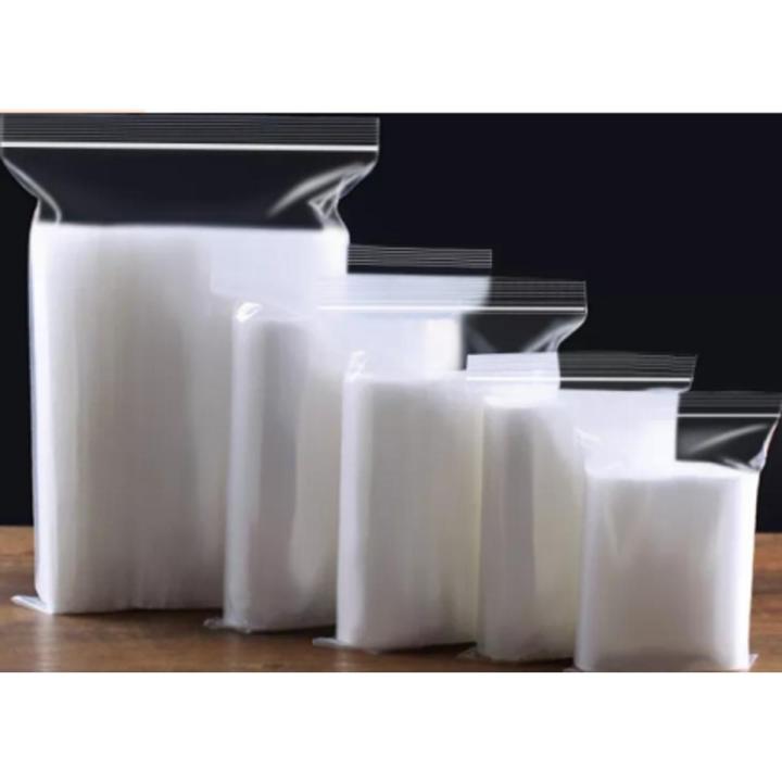 Zipper Bag-Transparent PE clear zip lock plastic bag for candy dry food(9*13cm)100pc pack